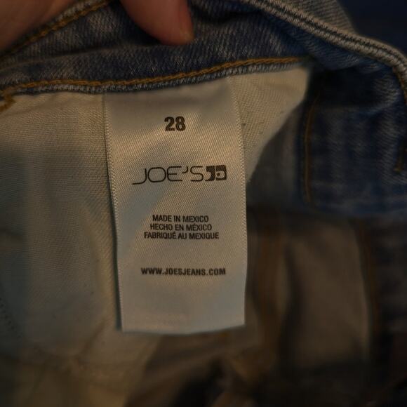 NWT Joe’s Jeans Light Wash Tillie Crop Boyfriend Jeans Size 28 - Picture 7 of 10